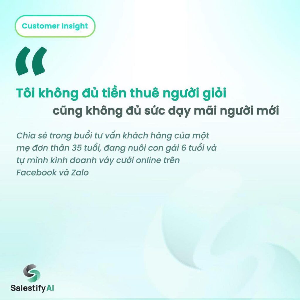 AI bán hàng tự động – không nghỉ lễ, không cãi khách, không đòi tăng lương.