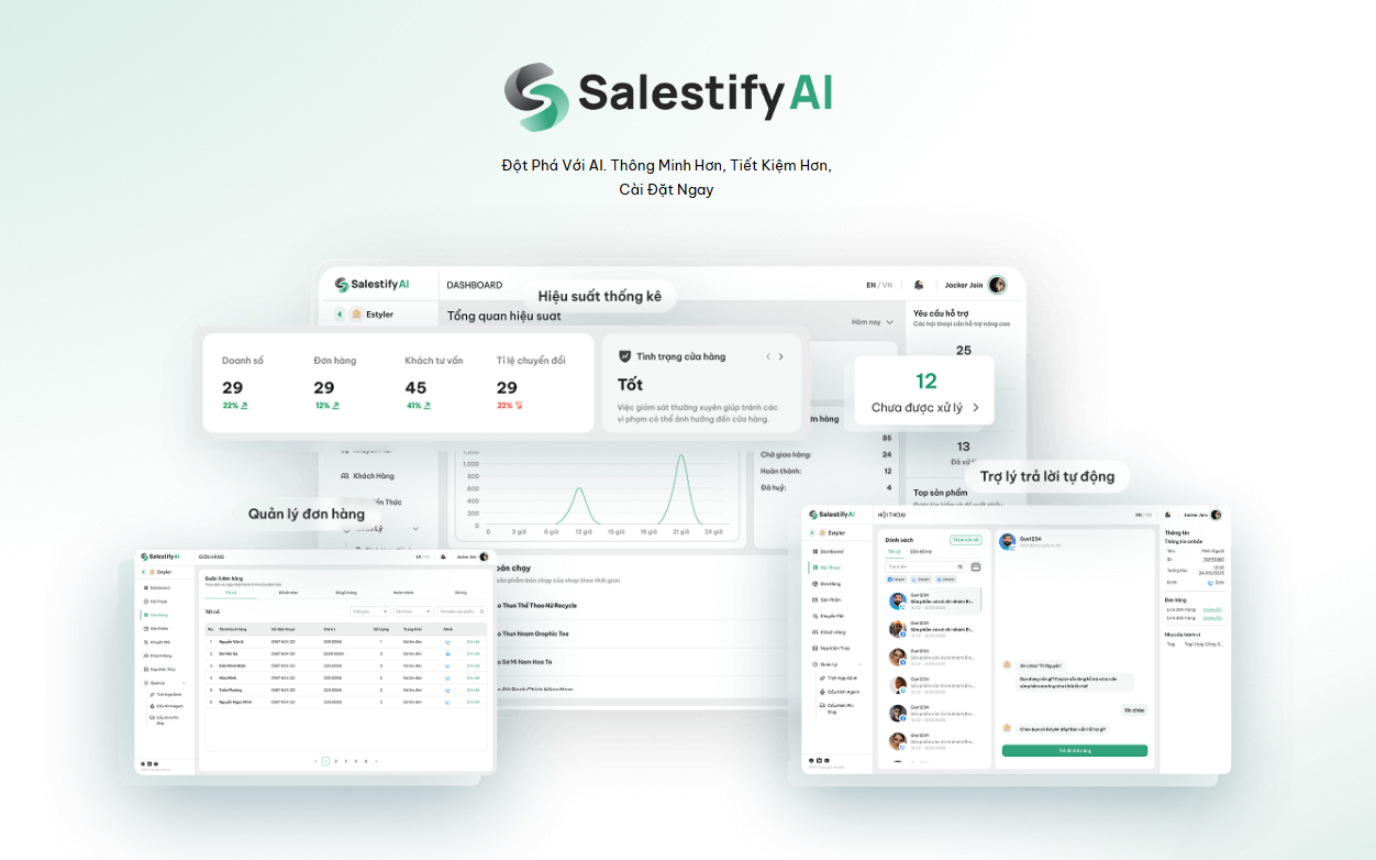 Một nền tảng AI Sales hiệu quả cần đảm bảo khả năng tích hợp mạnh mẽ với các hệ thống đang có: CRM, ERP, hoặc các công cụ quản lý marketing khác.