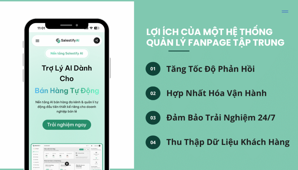 Salestify AI: Mảnh ghép hoàn hảo cho chiến lược tăng trưởng bền vững