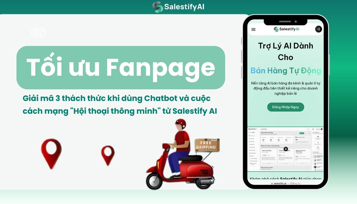 Phần mềm quản lý fanpage AI: Bí quyết dùng Chatbot và tư vấn hiệu quả