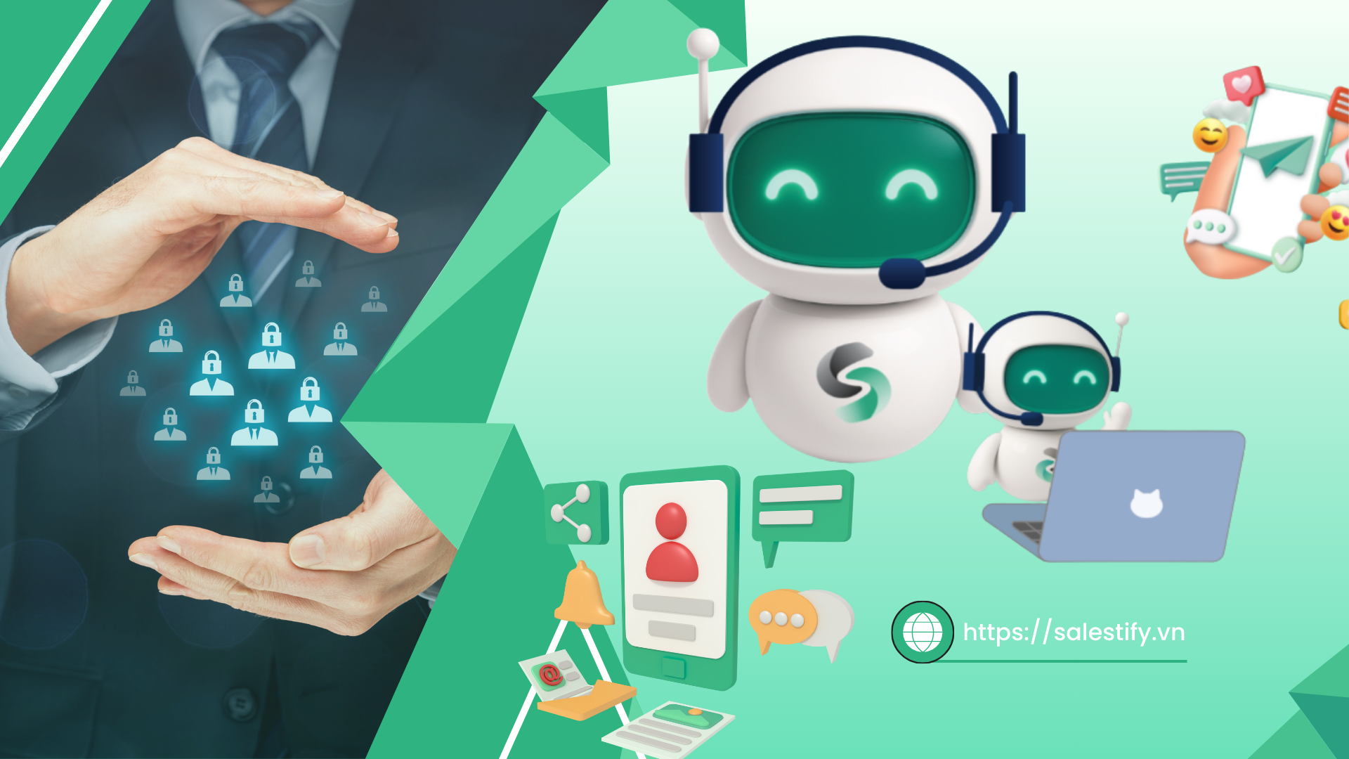 Lợi ích doanh nghiệp áp dụng chatbot AI Salestify