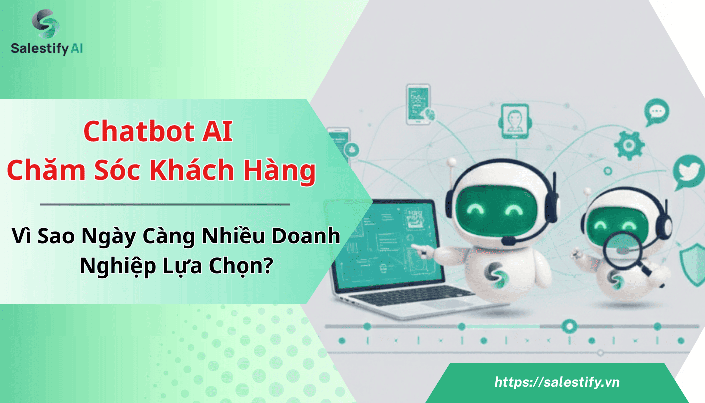 Chatbot AI chăm sóc khách hàng